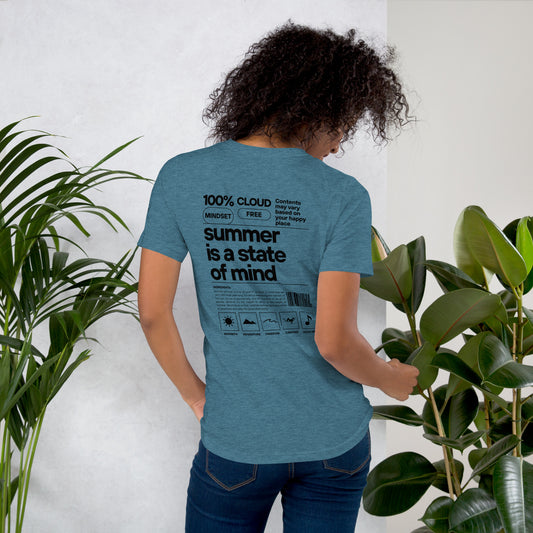 Summer State of Mind Unisex Fitted T-shirt